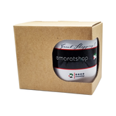 11oz Brown Corrugated Mug Box with Window Brown (50Pc Pack)  - Willow